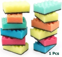 Esponja de Color para fregar, limpiador de esponjas de cocina
