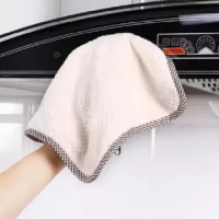 New Absorbent Kitchen Cleaning Towel Microfiber Dishcloth - 1 Pcs