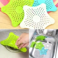 Silicone Rubber Five-pointed for Kitchen and Bathroom-2pcs
