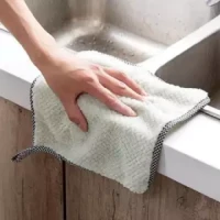 New Absorbent Kitchen Cleaning Towel Microfiber Dishcloth - 2 Pcs
