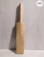 21" Long Custom Tape Tennis Cricket Bat Solid Wood Direct Handle