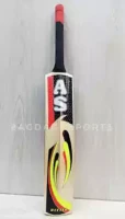 AS Tape Tennis Cricket Bat With Half Cane Handle