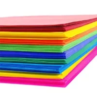 Color Paper A4 For Craft, Art, Print & Photocopy - 30 Sheets. 5 Color. 80Gsm