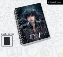 Premium Quality BTS Waterproof Double Spiral Notebook With Back cover