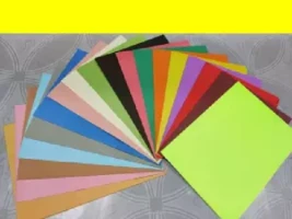 Color Paper A4 for Craft, Art & Photocopy - 20 Sheets. 10 Colour. 80GSM