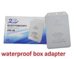 Box Adapter for Outdoor CCTV Camera Waterproof Adapter 5.0am 12V