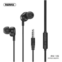 Remax RW-105 New Music Earphone With HD Mic In-ear 3.5mm Jack Wire Headset