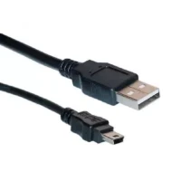 USB 2.0 A Male to Mini-B Male Cable for Cameras, Canon,Nikon, Toshiba, Panasonic Cable 1.5m