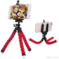Flexible Octopus Tripod Holder Mount Stand - Red