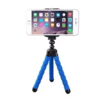 Flexible Octopus Tripod Mobile Holder Stand - Blue
