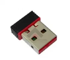 1pcs Fast Mini wifi Usb Adapter Dongle Receiver 802.11B/G/N Network - Black