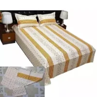 New Collection King Size Bed Sheet With 2 Pillow Covers