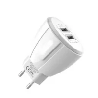 Good Quality EU Wall Charger 2.1A Mobile Charger MOXOM 2 USB Slot Phone Charger