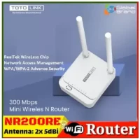 TotoLink BN200RE 300Mbps Wireless N AP / Router Double Antenna 2.4Ghz Two 5dBi Omni-Directional High Gain Antennas Replace MI 4A MI 4C