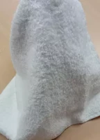 Bath Towels, White Color, Size-(Width=20 Inch, Length=40 Inch)