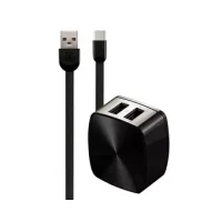 REMAX RP-U215 2.4A Flinc Charger with Type-C Data Cable (EU PLUG)