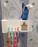 Wall and Table Pen Holder and Tooth Brush Dispenser