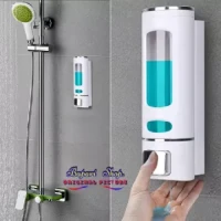 1 Piece Manual Hand Dispenser Liquid Shampoo Shower Gel Lotion Container 400ML Wall Mounted _ Chamber