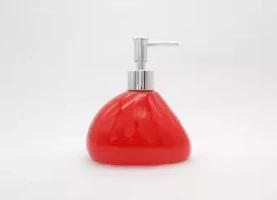 Bathroom soap dispenser hand-wash refile bottle set.