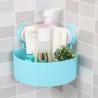 Triangle Shelves For Bathroom – Sky Blue
