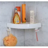 Corner Shelf Caddy Anti-Rust Corner Storage Shower Organizer Wall Mount for Kitchen Bathroom