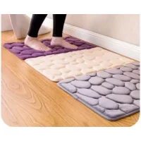 Multicolor Cotton Doormat - 3 Pieces