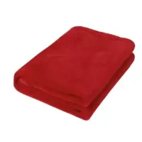 Microfiber Polyester Winter Blanket - Red