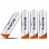 SONY 1.2V 4600mAh AA Rechargeable Battery 4pcs////ST