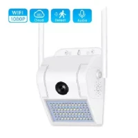 2MP Full HD 1080P Wall Lamp Waterproof Wifi Security camera 160Degree Wide Angle Dual Light Motion Detection Two Way Audio Outdoor Wireless IP Camera V380