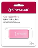 Transcend RDF5 USB 3.1 Gen 1 Card Reader- Pink