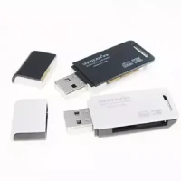 SIYOTEAM SY-368 2-in-1 USB 2.0 Card Reader for SD/MicroSD Card