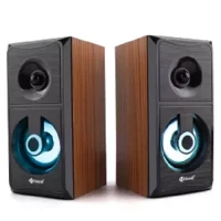 Kisonli – AC 9001 Wood PC Speaker, Computer Speaker With USB 110V220V