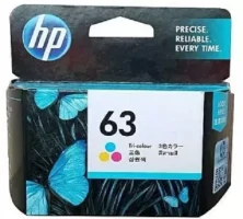 HP 63 Tri-color Ink Cartridge