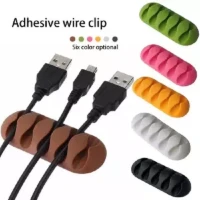 1Pcs Multipurpose Wire Cord Cable Tidy Holder Data Line Hub Holder Cable Wire Organizer Clip