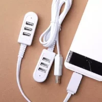 USB HUB External 3 port USB With LED Light, for iMac Computer Laptop Accessories 2.0 Speed 580Mbps