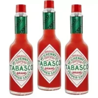 Tabasco Red Pepper Sauce - 3 Bottles X 60 ml (Made In USA)